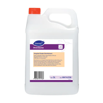 DIVERSEY DIVERCLEANSE HOSPITAL GRADE DISINFECTANT 5L 2/CTN