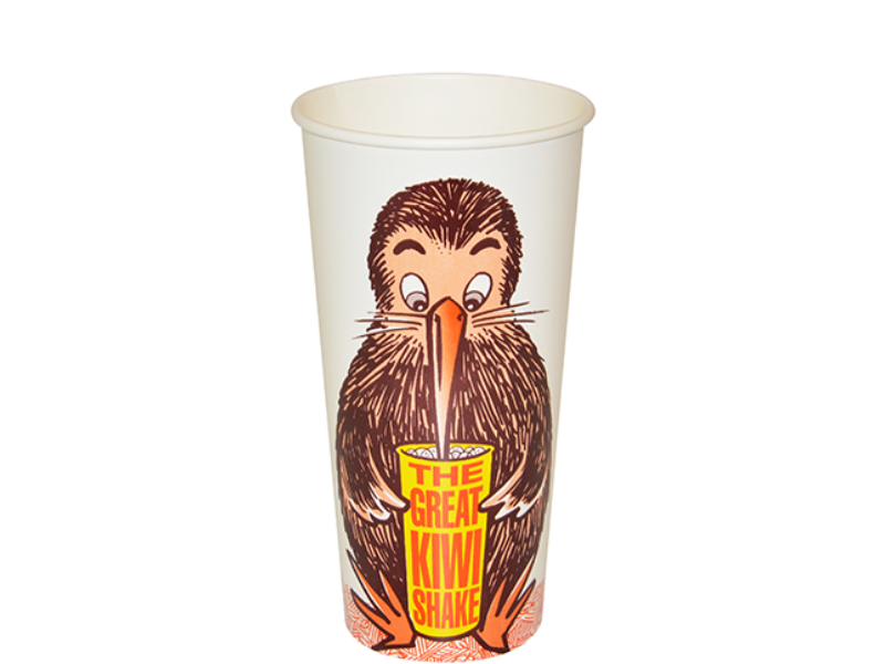 MILKSHAKE CUP COOL KIWI 24OZ 700ML 25/SLV