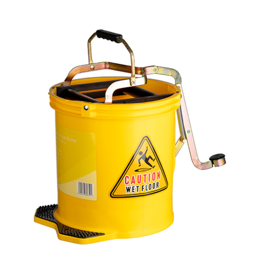 BUCKET MATTHEWS FOOT WRINGER YELLOW 16L