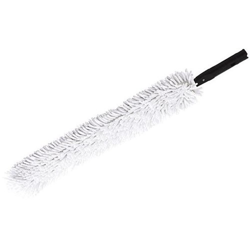 FLEXIBLE DUSTING WAND TRUST U-RAG QUICK-CONNECT COMPLETE WITH MICROFIBRE SLEEVE - GREEN