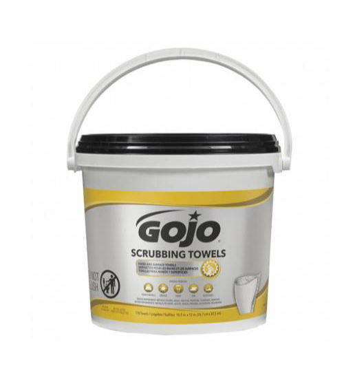 SCRUBBING TOWELS GOJO 170 WIPES/BUCKET