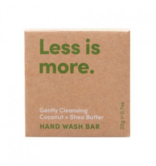 HAND WASH BAR COCONUT AND SHEA BUTTER ONE LESS BOTTLE 20GM 160/CTN