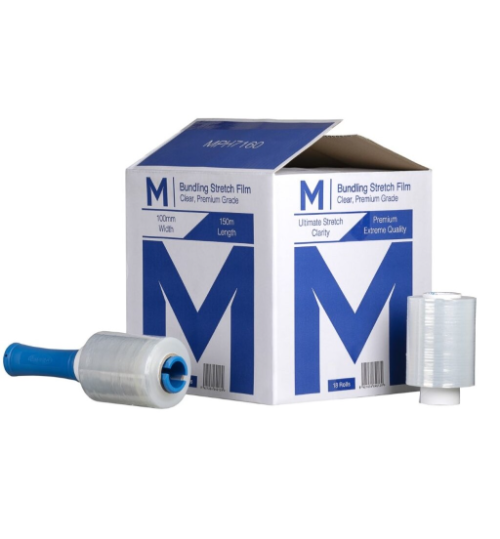 PALLET BAND WRAP CAST BUNDLING FILM CLEAR MPH7160 100MM X 150MX23MU