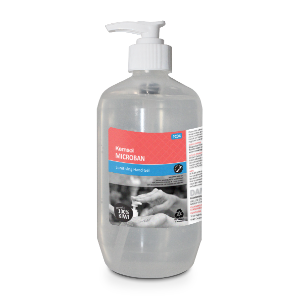 HAND SANITISER MICROBAN EVAPORATING PUMP  500ML
