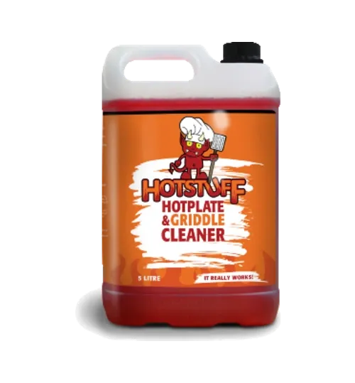 HOTPLATE AND GRIDDLE CLEANER HOTSTUFF 5L