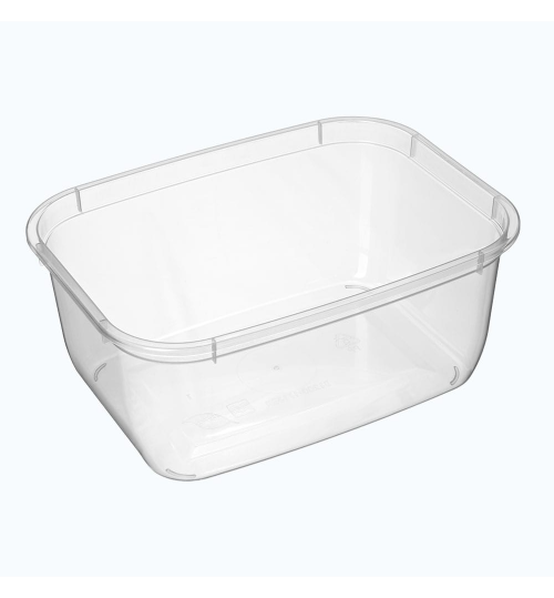 CONTAINER BONSON BONWARE FOOD STORAGE PLASTIC RECTANGULAR CLEAR 1200ML 25/SLV