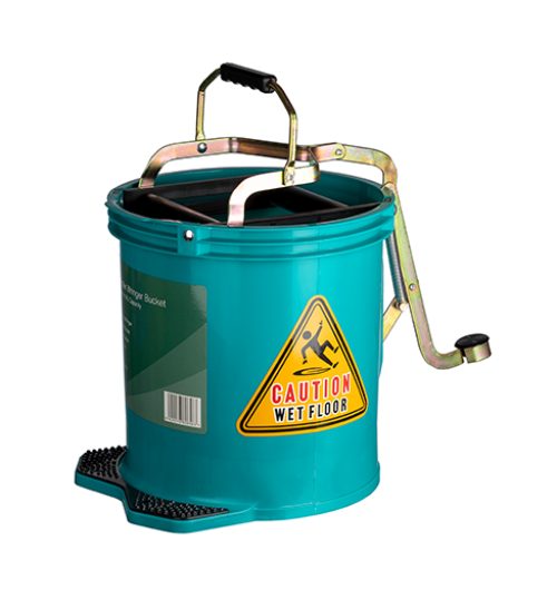 BUCKET MATTHEWS FOOT WRINGER GREEN 16L