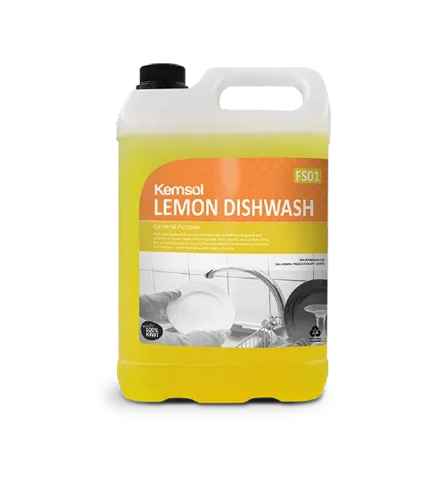 DISHWASHING LIQUID LEMON DISHWASH GENERAL 5L
