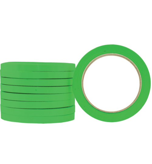 BAG NECK SEALING TAPE VINYL BAG GREEN 9MM