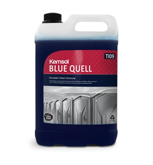 TOILET CHEMICAL BLUE QUELL PORTABLE CONCENTRATE 5L