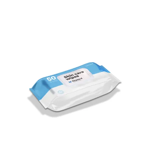 WIPES MOIST SKIN CARE CLEANSING 50/PKT