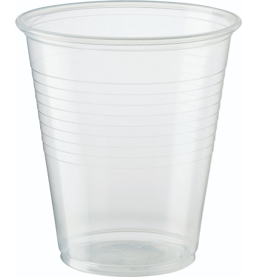 COLD CUP CASTAWAY RECYCLABLE CLEAR PLASTIC ECOSMART 200ML 50/SLV