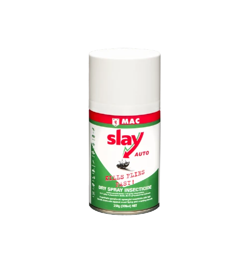 FLY SPRAY SLAY MAC AUTO INSECTICIDE 300ML REFILL CAN