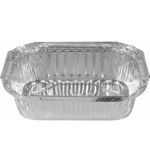RECTANGLE CONTAINER CASTAWAY FOIL TRAY 1065ML 214 X 151 X 46MM 500/CTN