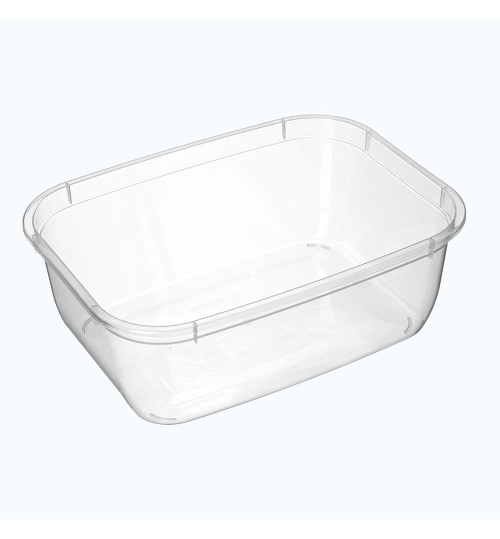 CONTAINER BONSON BONWARE FOOD STORAGE PLASTIC RECTANGULAR CLEAR 1000ML 25/SLV