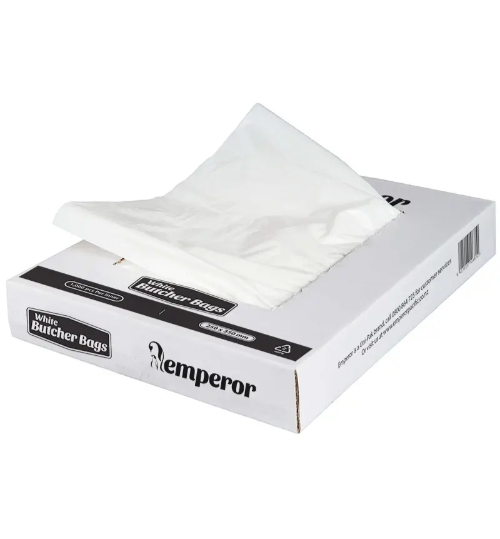 BUTCHER BAG 300 X 450MM WHITE 1000/PKT