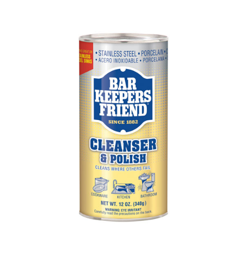 CLEANER STAINLESS STEEL BAR KEEPERS FRIEND 340GM