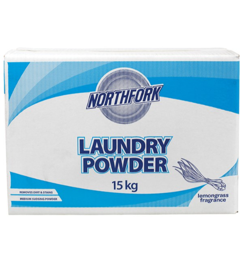 LAUNDRY POWDER NORTHFORK LEMONGRASS BLUE 15KG
