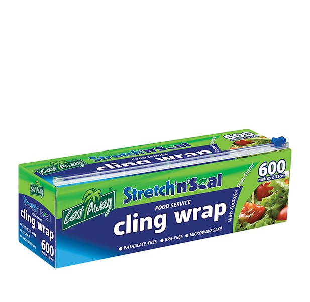 FOOD WRAP CASTAWAY CLING WRAP DISPENSER 330MM X 600M
