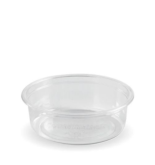 PORTION SAUCE CUP DOME LID BIOPAK NO HOLE FOR 60ML CLEAR 2000/CTN