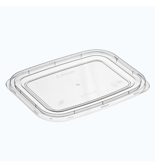 CONTAINER LID FOR BONSON BONWARE FOOD STORAGE PLASTIC RECTANGULAR CLEAR 50/SLV