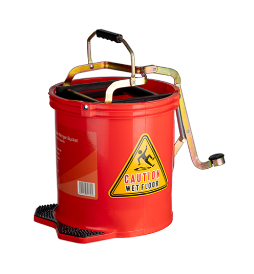 BUCKET MATTHEWS FOOT WRINGER RED 16L
