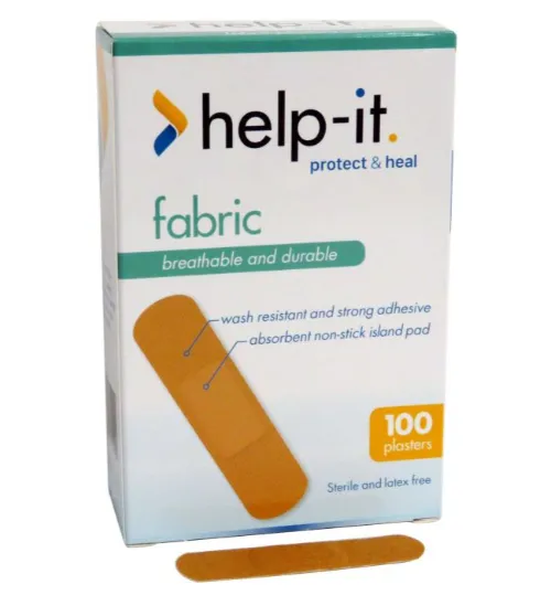 PLASTERS FABRIC FIRST AID 100/BOX